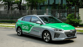 Da Nang Airport Grab booked via Apps